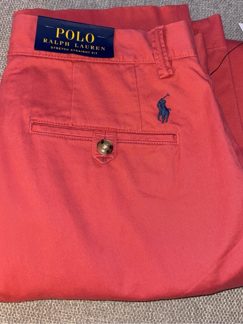 Polo by Ralph Lauren Men’s Coral Straight-Fit Chino Pants